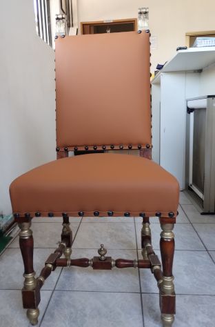 SEDIE RESTAURATE VENDITA SET OTTO PEZZI - Foto 6