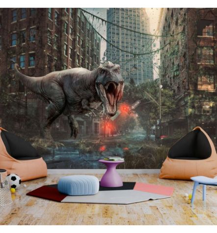 Fotomurale Adesivo Con Il Dinosauro Arredalacasa