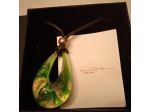Pendente Murano Glass Murrina in vetro e oro