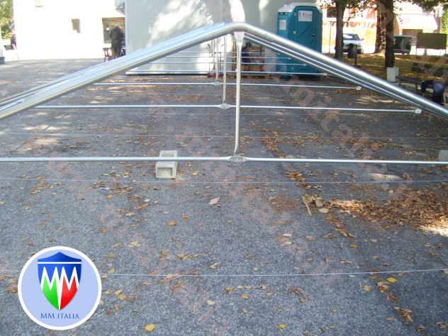 TENDONI PER FESTE 5 X 10 X 2,2/3,1 MT. LINEA LA DUE20 UNICA - Foto 5