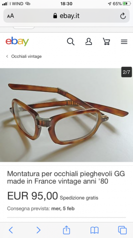 Occhiali pieghevoli collezioni vintage - Foto 6