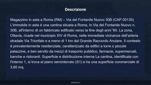 Immobile in asta di 3 m² in vendita a Roma - Foto 9