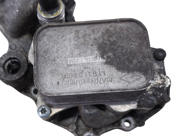 FILTRO OLIO COMPLETO DI SCAMBIATORE ACQUA/OLIO PEUGEOT 3008 Serie 9823532380 YH01 Diesel 1500 (1623) - Foto 10