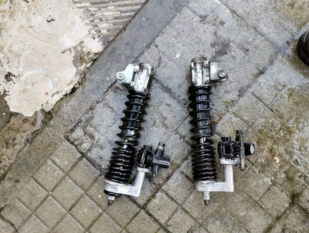 COPPIA AMMORTIZZATORI ANTERIORI SINISTRO DESTRO PIAGGIO MP3 2009/2014 - Foto 2