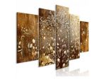 Quadro Albero Multifoglie Marrone 225x100 ARREDALACASA