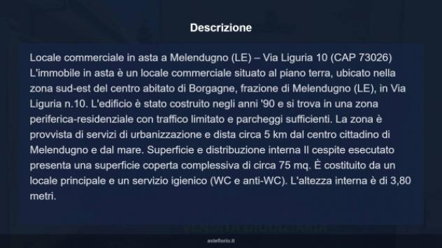 Immobile in asta di 75 m² in vendita a Melendugno - Foto 4