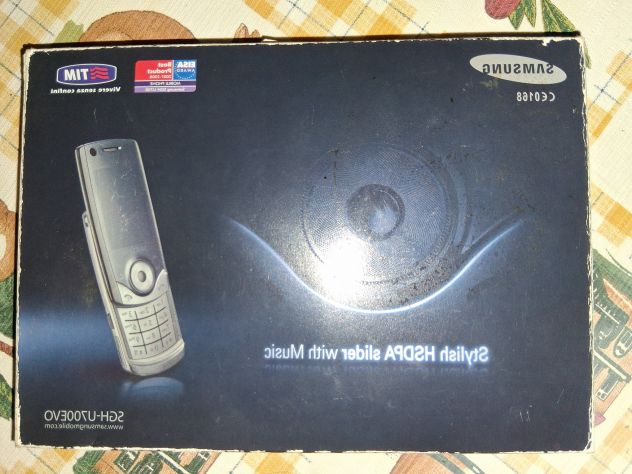 Cellulare Samsung SGH-U700 EVO Ultra Edition II 2007 - nuovo ancora confezionato - Foto 8