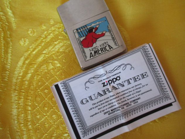 ZIPPO AMERICA I VII    NUOVO mai usato - Foto 2