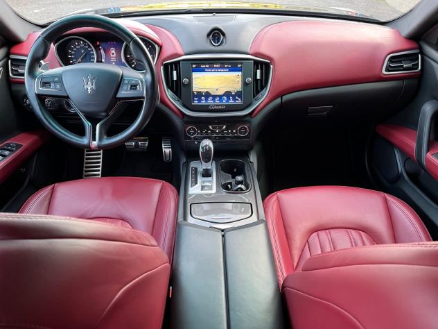 Maserati Ghibli V6 Diesel-Km169000-Int.Pellerossa- - Foto 10