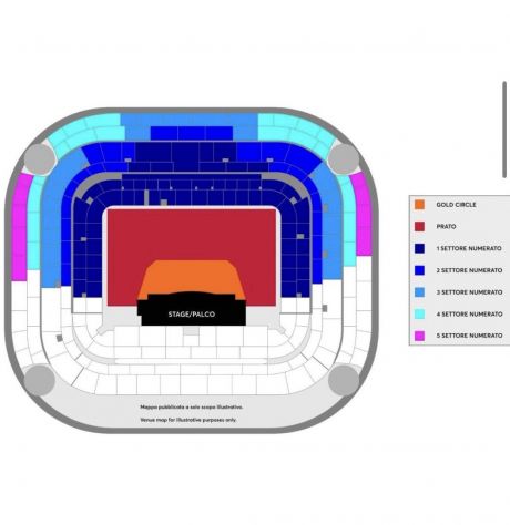 Biglietto Prato GOLD CIRCLE BRUNO MARS Milano san siro 15/07/2025 x1 - Foto 3