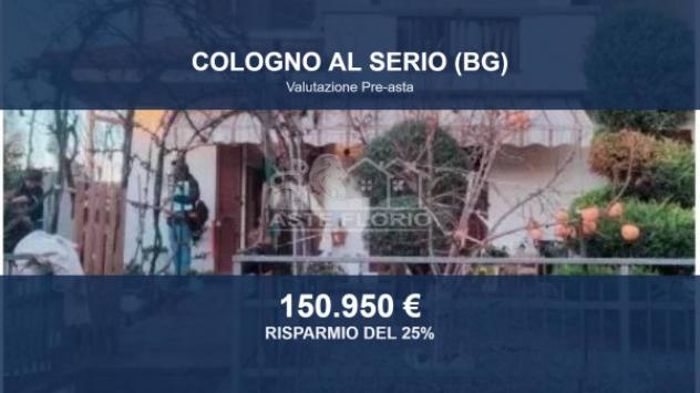 Immobile in asta di 172 m², box auto in vendita a Cologno al Serio