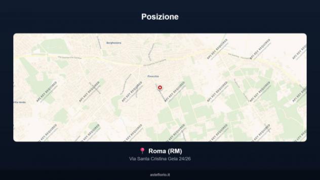 Immobile in asta di 274 m², box auto in vendita a Roma - Foto 3