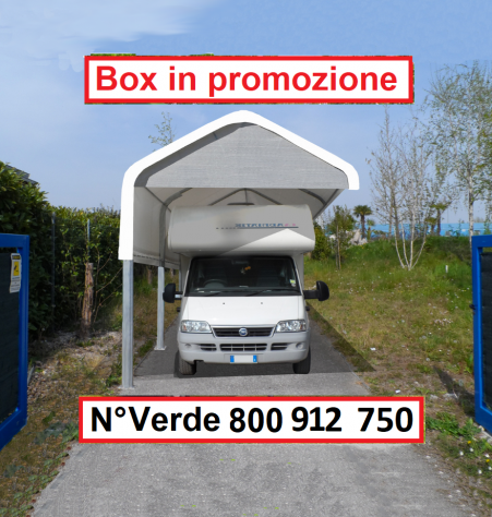 Box camper e pensiline auto- Coperture antigrandine per piazzali auto e non solo - Foto 2