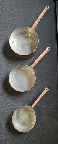 PENTOLE IN RAME / STAGNATO MAI UTILIZZATI DA ARREDAMENTO E DA CUCINARE - Foto 3