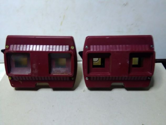 2 giocattoli vintage visore stereoscopico per bambini anni 60 - Foto 4