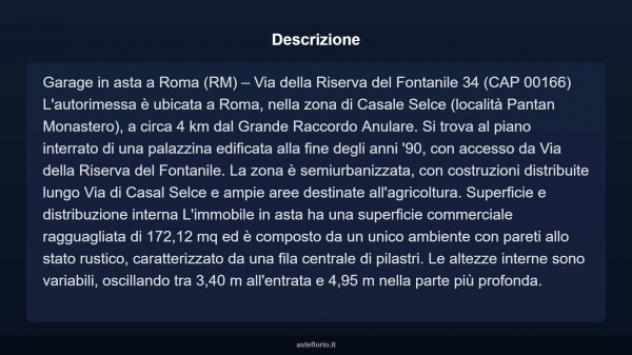 Immobile in asta di 172 m² in vendita a Roma - Foto 4