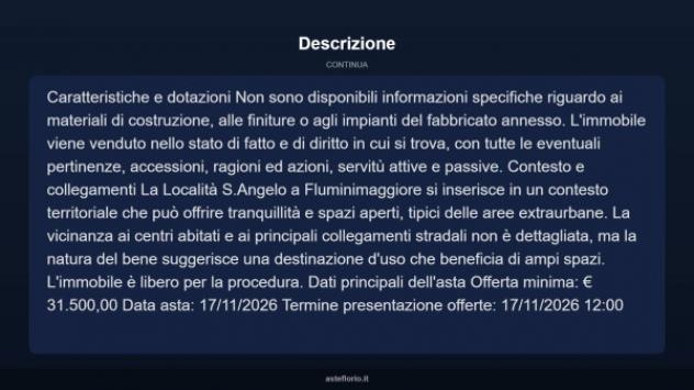 Immobile in asta di 20733 m² in vendita a Fluminimaggiore - Foto 5