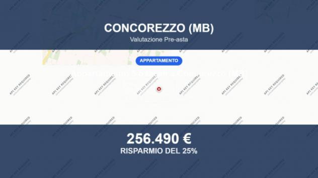 Immobile in asta di 117 m², box auto doppio in vendita a Concorezzo