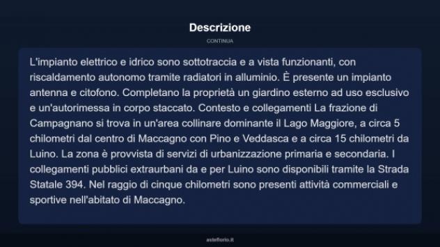 Immobile in asta di 79 m², box auto in vendita a Maccagno con Pino e Veddasca - Foto 17