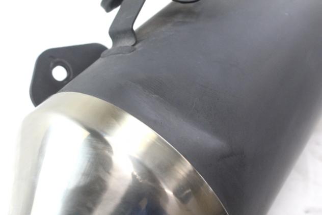 SUZUKI V-STROM 650 1430511J00H01 MARMITTA SILENZIATORE SCARICO DL650A 11 - 17 MUFFLER CON PICCOLE AMMACCATURE - Foto 4