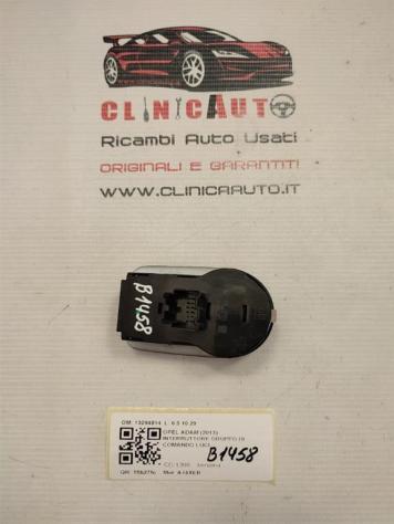 INTERRUTTORE COMANDO LUCI OPEL Adam 1° Serie 13294814 (13) - Foto 2