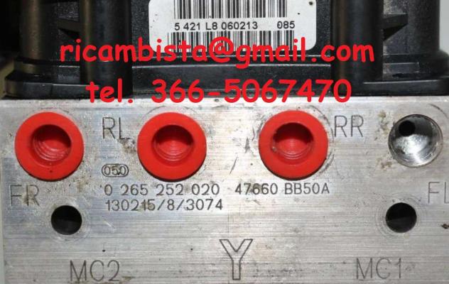 Pompa ABS Nissan Qashqai 0265951849 47660BB50A - Foto 4
