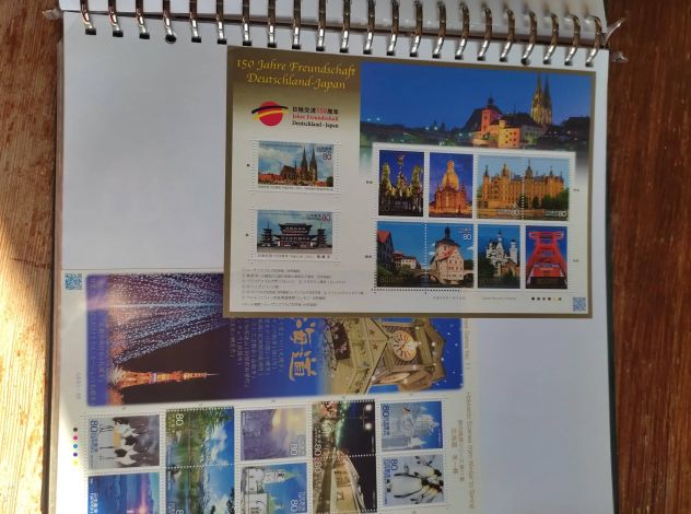 Francobolli e fogli giapponesi del 2010 - Foto 6