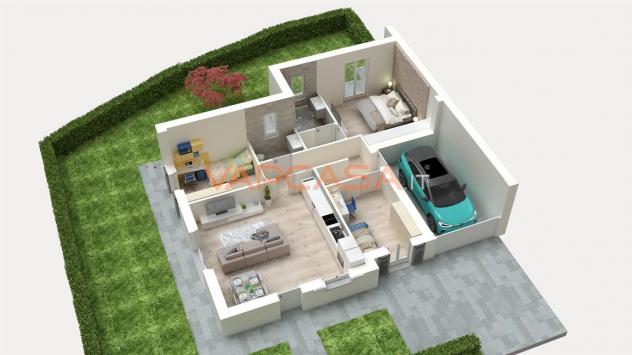 VILLA LATERALE DI NUOVA COSTRUZIONE, SU UNICO PIANO - Foto 19