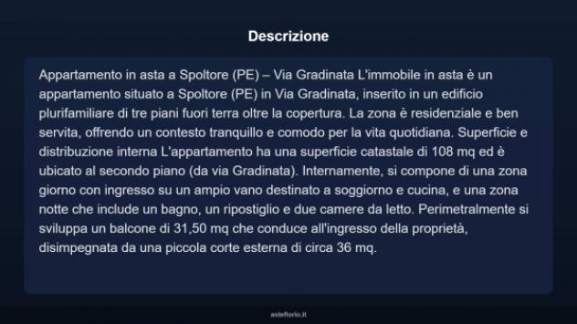 Immobile in asta di 108 m² in vendita a Spoltore - Foto 4