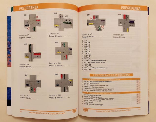 Guida sicura per il ciclomotore con quiz di Massimo Valentini Ed.Egaf, 2007 - Foto 3