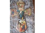 BENEDIZIONE DELLA FAMIGLIA A FORMA DI CROCE CON DIVERSE FIGURE -