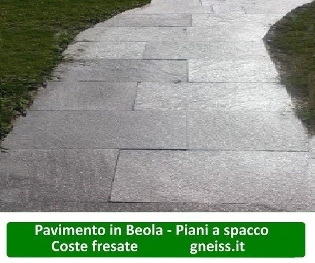 Pavimento piano a spacco - Coste fresate - Foto 5
