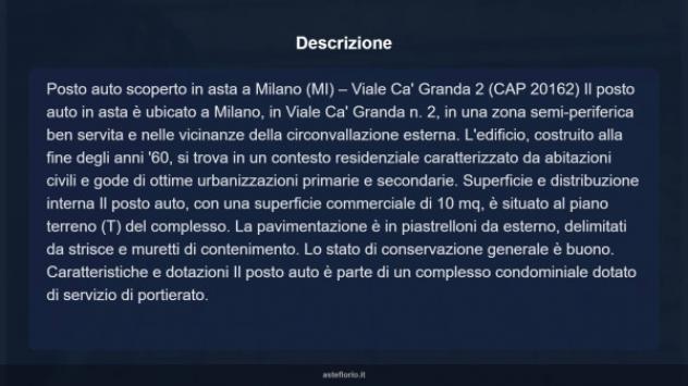 Immobile in asta di 10 m² in vendita a Milano - Foto 5