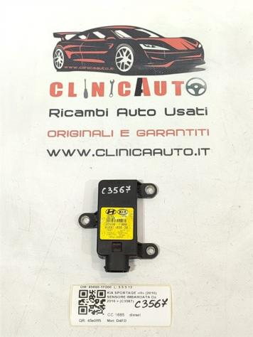 SENSORE IMBARDATA KIA Sportage Serie 95690-1F000 D4FD (1016)