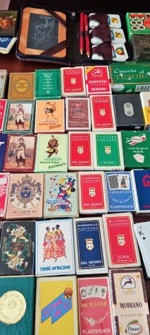 Collezione vintage  mazzi  carte gioco anche vergini. - Foto 3