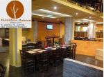 Tavoli e sedie ristorante bar cod806/80/55 + 3011/P/Noce