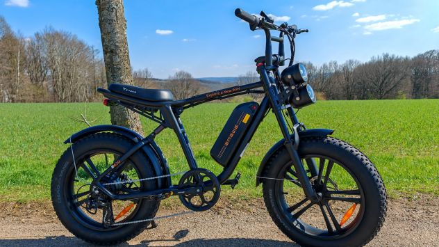 FAT BIKE ENGWE M20 750W 48V 13AH NUOVO - Foto 2