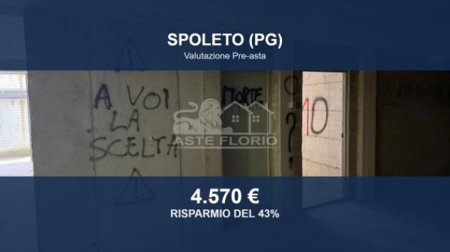 Immobile in asta di 47 m² in vendita a Spoleto