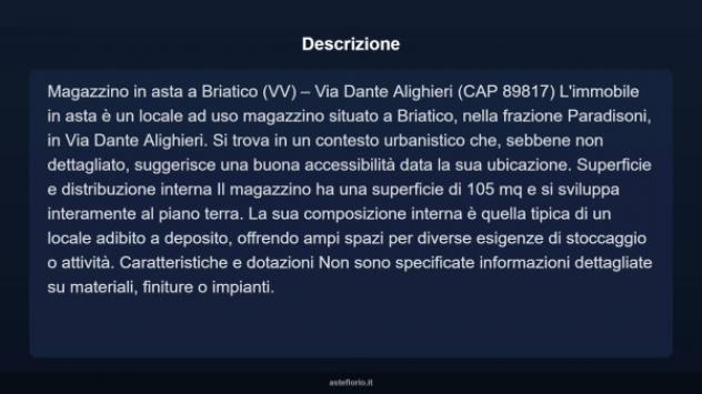 Immobile in asta di 105 m² in vendita a Briatico - Foto 3