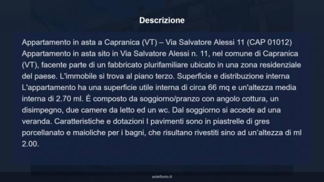 Immobile in asta di 66 m² in vendita a Capranica - Foto 7