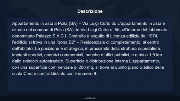 Immobile in asta di 236 m² con più di 5 locali e box auto in vendita a Polla - Foto 18