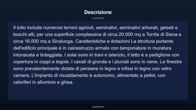 Immobile in asta di 224 m² con più di 5 locali in vendita a Torrita di Siena - Foto 18