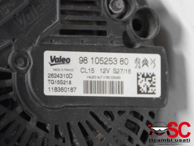Alternatore Citroen C3 1.6 Hdi 9810525380 - Foto 2
