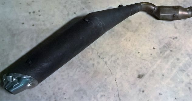 Honda CB 600 F Hornet 2005-2006 PC36 terminale scarico originale - Foto 4