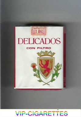 PACCHETTO PACCHETTI SIGARETTE "DELICADOS con filtro" MESSICO 1986 - Foto 2