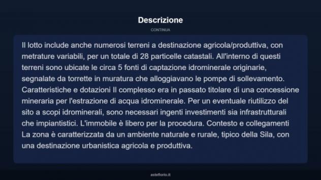 Immobile in asta di 39147 m² in vendita a Acri - Foto 5