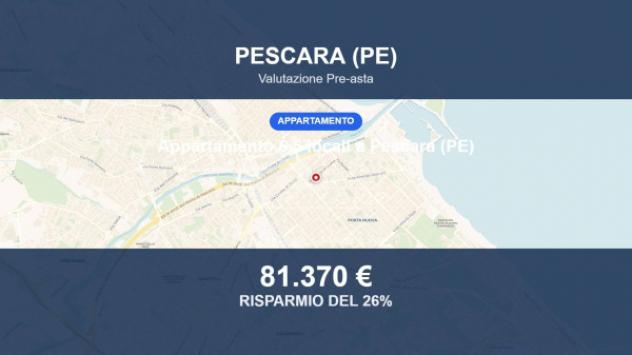 Immobile in asta di 110 m² con più di 5 locali in vendita a Pescara