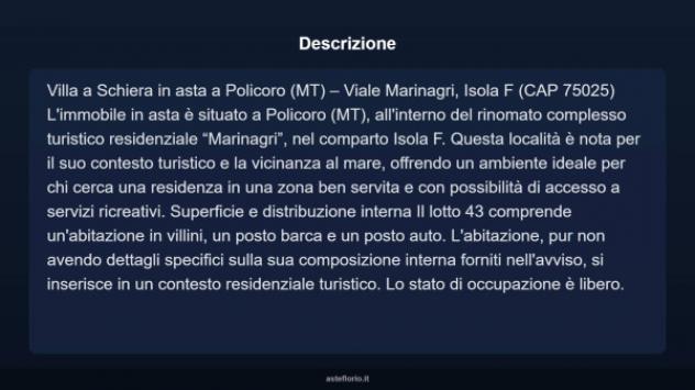 Immobile in asta di 100 m², box auto in vendita a Policoro - Foto 11