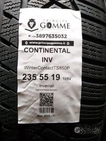 2 gomme 235 55 19 continental inv a4003 - Foto 2
