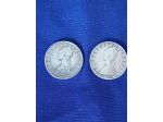 Coppia monete 500 lire argento
